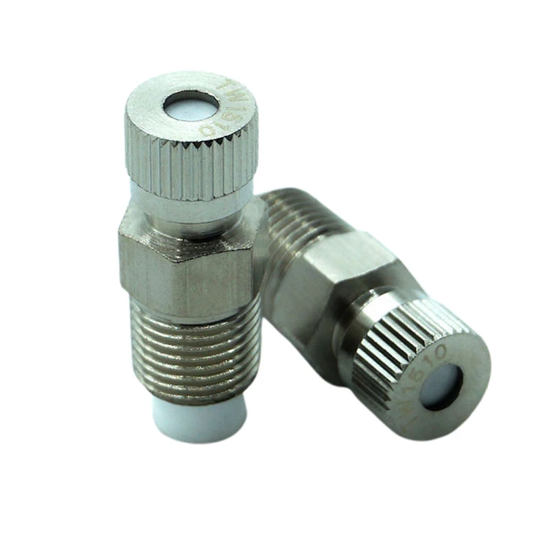 Cleanable Ceramic Orifice Misting Nozzle 1/8 Npt